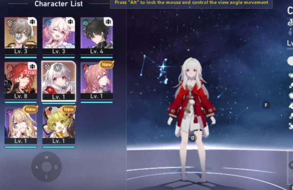 US/EU/ASIA Honkai: Star Rail FRESH STARTERS Instant delivery 2 multi used Email can be changed open ticket or livechat for code
